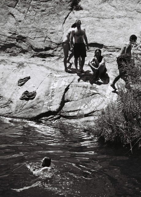 fun hike/swim before course part 2